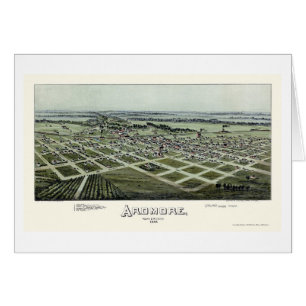 Ardmore, mapa panorámico de la AUTORIZACIÓN - 18