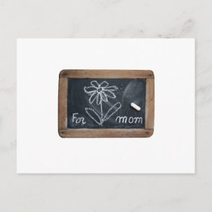 Ardoise 10 Flor para la postal de mamá