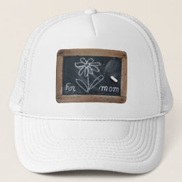 Ardoise 10 Flor para sombrero de camionero de mamá