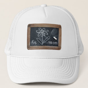 Ardoise 10 Flor para sombrero de camionero de mamá