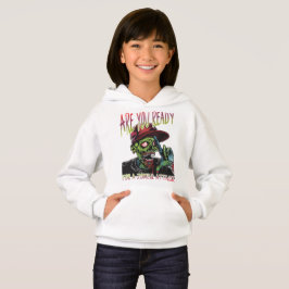 Are You Ready | Kids Zombie Attack Halloween Hoodi