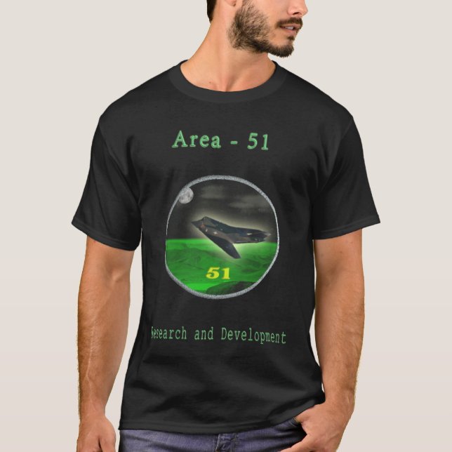 AREA 51 camisetas (Anverso)