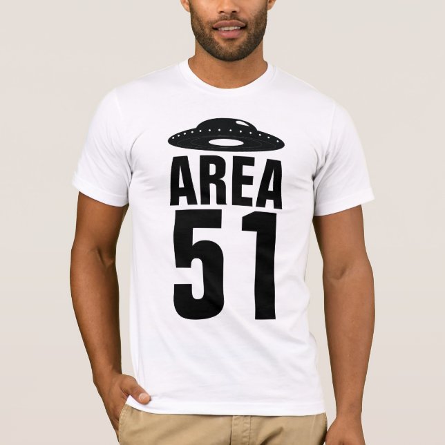 ÁREA 51, Camisetas OVNI (Anverso)