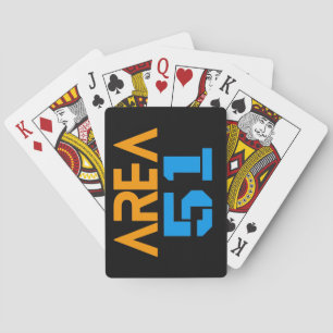 Área 51 cartas de juego