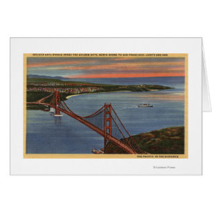 Área aérea del puente Golden Gate