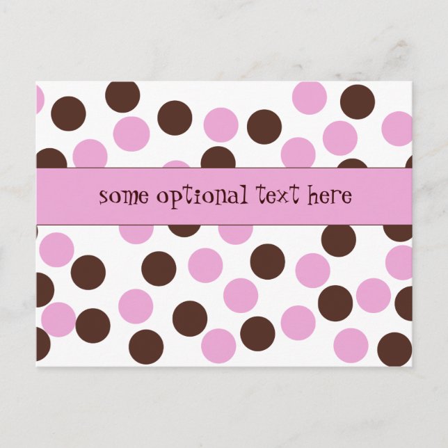 área de texto del personalizado de tarjetas postal (Anverso)