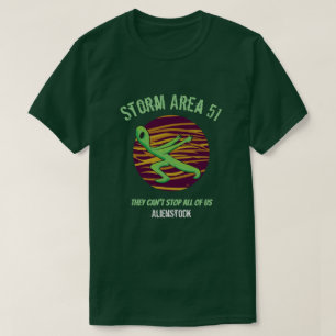 Área de tormenta 51 Camiseta Alienstock