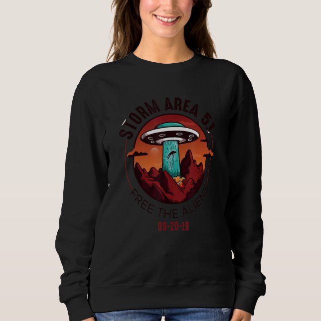 Área De Tormenta Extranjera 51 - Regalo De Camisa  (Anverso)