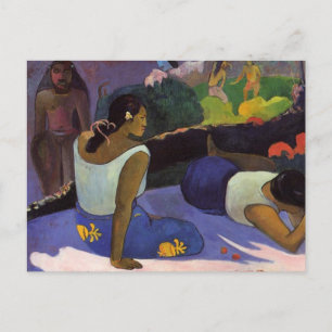 'Arearea no Varua Ino' - Postal Paul Gauguin