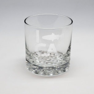 Arena Etched Whiskey Glass #6