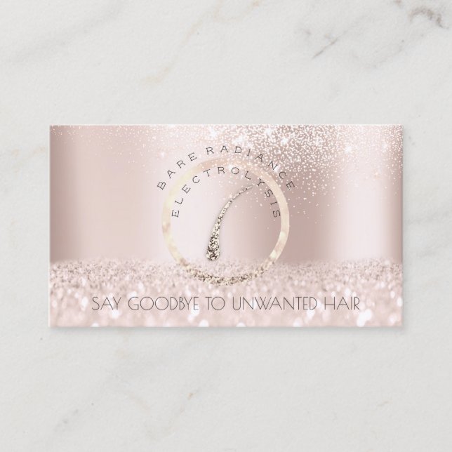 Arena Rosa de citas para la remoción del pelo de l (Anverso)