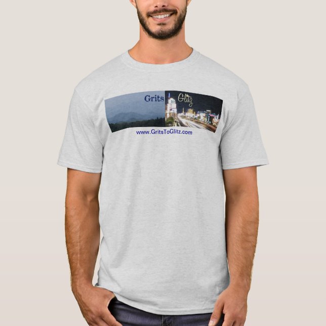 Arenas a la camiseta del podcast del Glitz (Anverso)