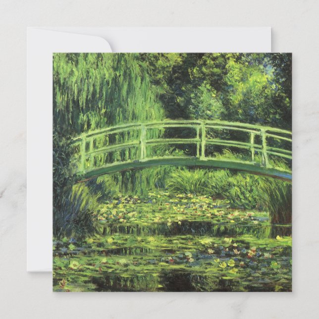 Arenas blancas de Claude Monet, arte vintage (Anverso)