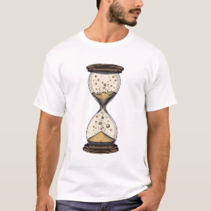 "Arenas Cósmicas" Camiseta Gráfica de Reloj de Are