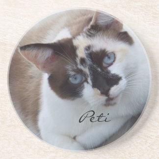 Arenisca añadir una foto posavasos de mascota