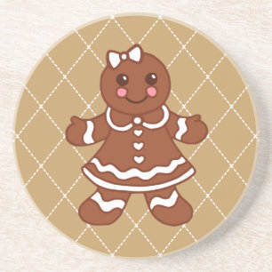 Arenisca Chica de Pan de Jengibre Posavasos