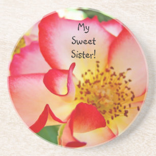 Arenisca ¡Mi dulce hermana! regalos de posavasos de arenisc