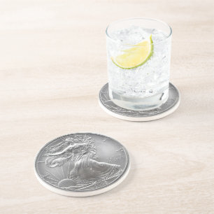 Arenisca Posavasos de diseño Silver Eagle
