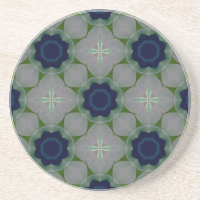 Arenisca Posavasos de Flores Azules (Frente)