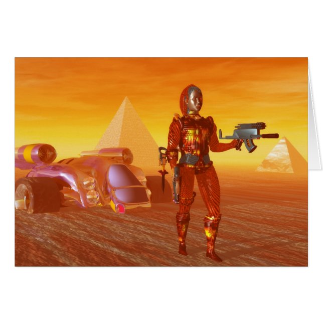 ARES EN EL DESIERTO DE LA HIPERIÓN (Anverso (Horizontal))