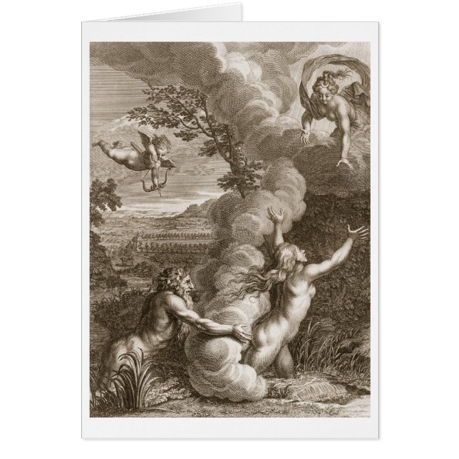 Arethusa perseguido por Alpheus y convertido en un (Frente)