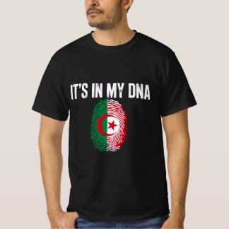 Argelia Camiseta de ADN - Huella dactilar de la ba