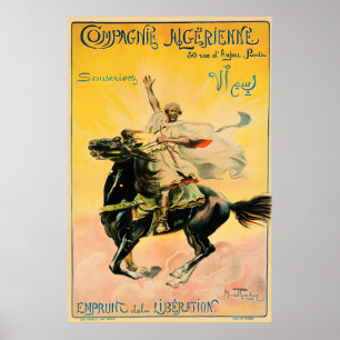 Argelia - Impresiones de Carteles de Viajes Antigu