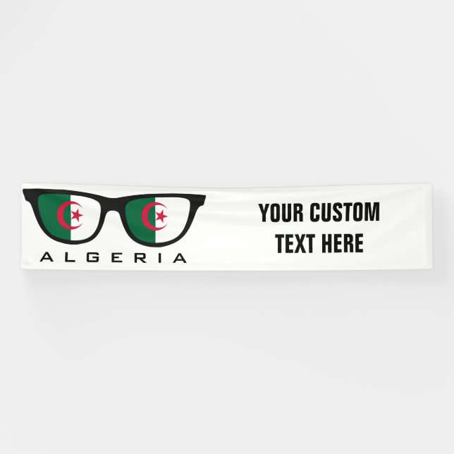 Argelia Sombra texto personalizado y pancarta de c (Horizontal)