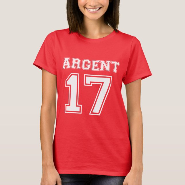 Argent 17 camiseta ARGENT Tee Shirt (Anverso)