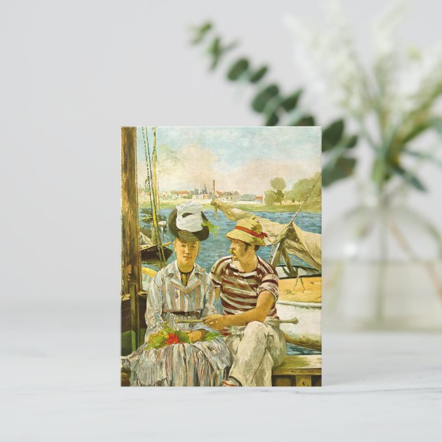 Argenteuil Edouard Manet (Anverso de pie)