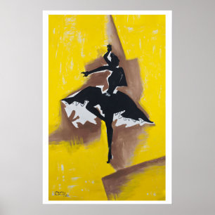 Argentina de Paul Colin - Póster Antiguo Art Déco