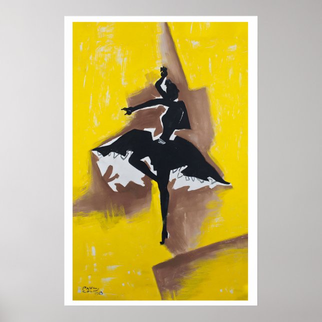 Argentina de Paul Colin - Póster Antiguo Art Déco (Frente)