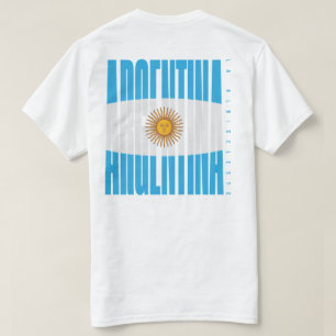 Argentina La Albiceleste Camiseta de Streetwear