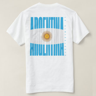 Argentina La Albiceleste Camiseta de Streetwear