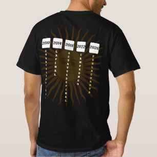 Argentina Viaje de Fútbol: 2010-2026 Camiseta del