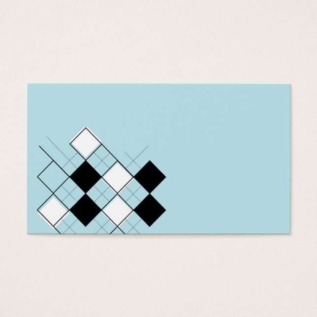 argyle azul (Frente)