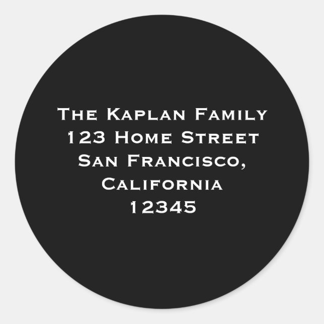 Ari Yonatan Sello para sobres de dirección de reto (Anverso)