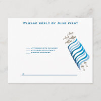 Ari Yonatan Torah Bar Mitzvah Invitación RSVP