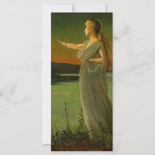 Ariadne en la tarjeta Naxos John Atkinson Grimshaw (Anverso)