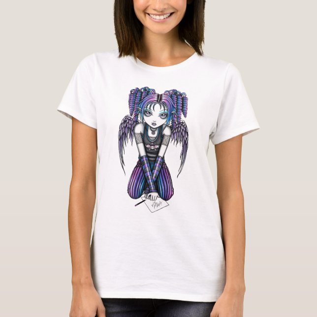 Ariel Pink Emo Angel Ringer Top (Anverso)