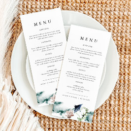 ARIEL Tropical Ocean Coral Manta Ray Beach Menú