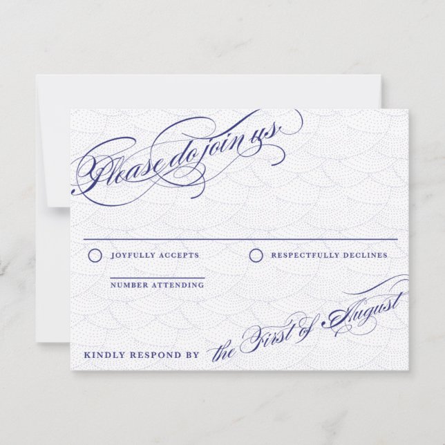 Arielle por Forever Boda ・ RSVP (Anverso)