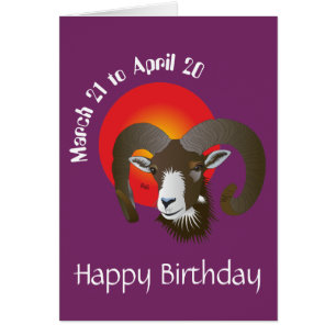 Aries 21 de marzo al 20 de abril Karte