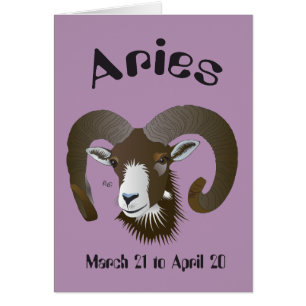 Aries 21 de marzo al 20 de abril Karte