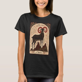 Aries — Arte celestial zodiaco de camiseta