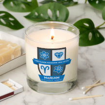 Aries Birthday Crest™ for March 21-31 Candle