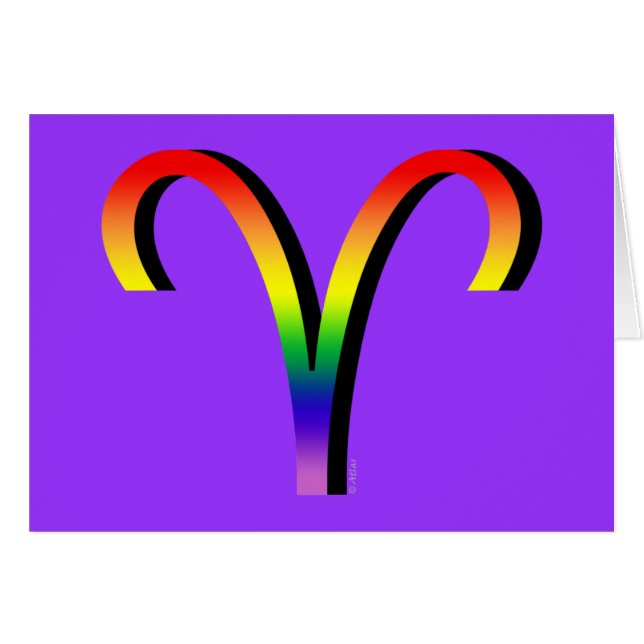 Aries de GLBT (Anverso (Horizontal))