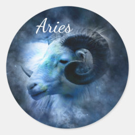 Aries El Pegatina Ram Zodiac Horoscope Astrología