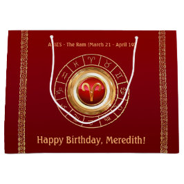 Aries - La bolsa grande de regalos del Rótulo Ram