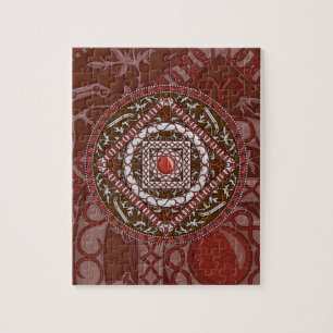Aries Mandala Puzzle